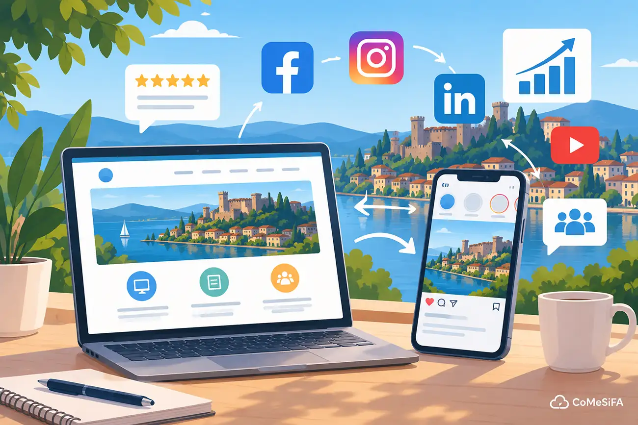 Sito web e social network: perché usarli insieme | CoMeSiFA